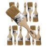 2 Inch Chip Paint Brush Light Brown (36 Pack)01
