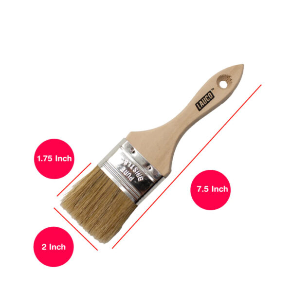 2 Inch Chip Paint Brush Light Brown (36 Pack)04